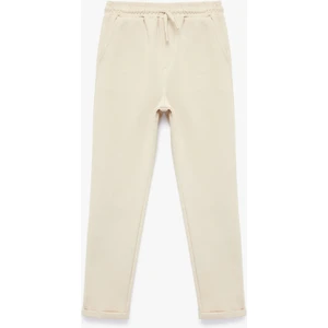 Beli Bağlamalı Cepli Basic Eşofman Altı