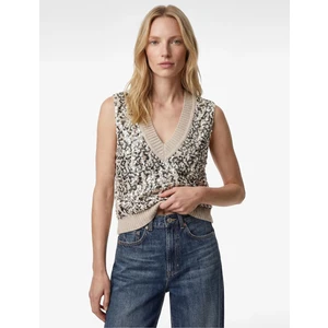 V Yaka Triko Pul Payetli Süveter