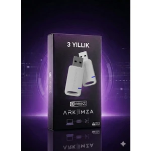 Arksigner 3 Yıllık E-Imza / E-Devlet ile Onayla Hemen Kullanmaya Başla