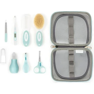 Çantalı Bebek Bakım Seti 9 Parça Mavi
