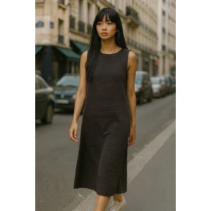 Dört Katlı Müslin Elbise