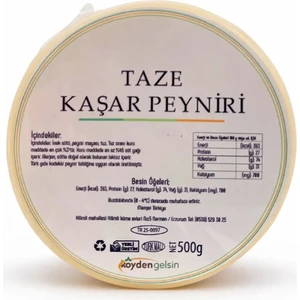 Köyden Gelsin Taze Kaşar - 500 gram