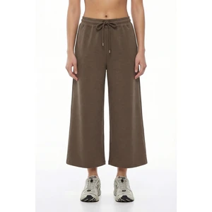 Haki Crop Modal Pantolon