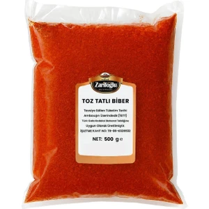 Toz Tatlı Biber 500 gr