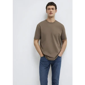 Kahverengi Basic Tişört 0612269-83866