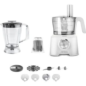 Mastermaid Power Multifunctional 10 In 1 Mutfak Robotu Matte White 2000W