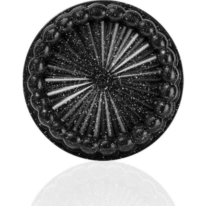 Granit Döküm 26 cm Siyah Tart Kalıbı Yapışmaz Yüzey ile Lezzetli Tartlar İçin Uygun