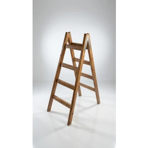 4 Basamaklı Ahşap Merdiven