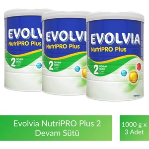 NutriPro PLUS 2 Devam Sütü 1000 gr x 3 Adet
