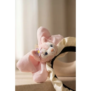 Fare Aksesuarlı Taç Pembe