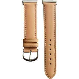 Huawei Watch Fit 2 Uyumlu Hakiki Deri Kordon Kahve