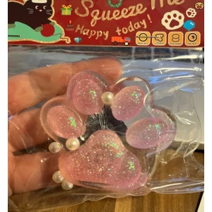 Pelüş Burada Sukuşi Simli Pembe Sukuşi