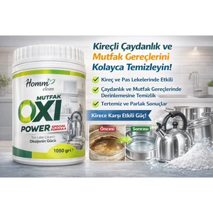 Homm Clean Oxı Power Mutfak Kutu 1050 gr