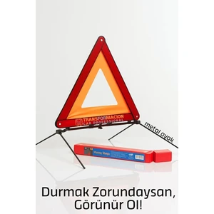 Reflektör Üçgen E4 Belgeli