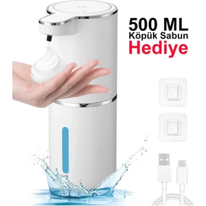 Sensörlü USB Şarjlı Köpük Sabunluk / GT-SD03