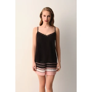 Monogram Atlet Şort Pijama Takımı