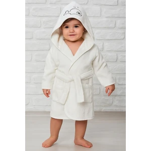 Kapşonlu Bambu Çocuk Bornoz Çok Yumuşak