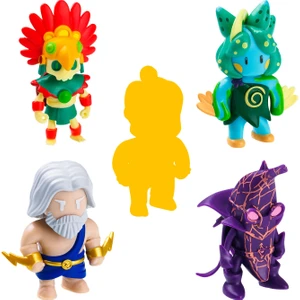 Stumble Guys Mythic Seri 5'li Figür Set Model 3