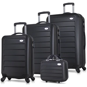 My Valice Ruby Abs 4'Lü Travel Valiz Seti Siyah