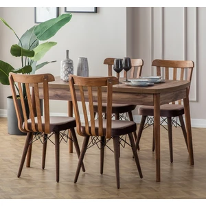 Fergana 4 Sandalyeli Mutfak Masa Takımı