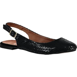 Fox Shoes Siyah Kadın Babet B726105207