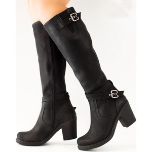 Fox Shoes Siyah Kadın Çizme C674250109