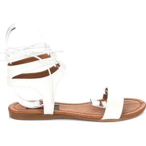 Fox Shoes Beyaz Kadın Sandalet B548397509