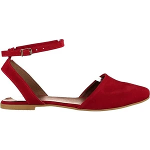 Fox Shoes Kırmızı Kadın Babet D726226202