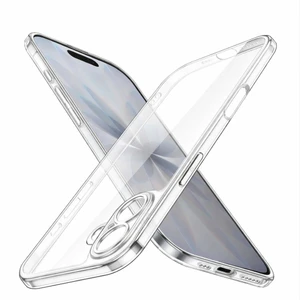 iPhone 17 Uyumlu Kılıf Şeffaf Kamera Korumalı 3D
