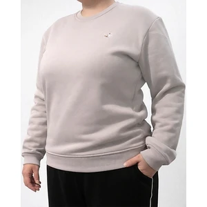Taş Rengi Basic Sweatshirt