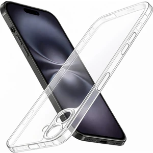 iPhone 16 Uyumlu Kılıf Şeffaf Kamera Korumalı 3D