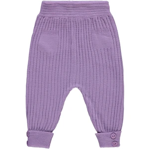 Civil Baby Basic Fitilli 3-12 Ay Eşofman Altı - Lila 12-18 Ay