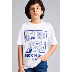 Baskılı Tişört Erkek Çocuk G8331A826SM