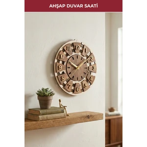 Ahşap Duvar Saati