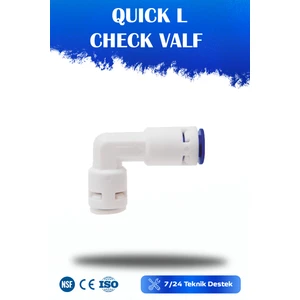 Su Arıtma Cihazlarına Uyumlu 2 Taraf Quıck Check Valfe