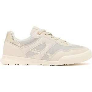 Kadın Bej Bağcıklı Sneaker 26PFE457214
