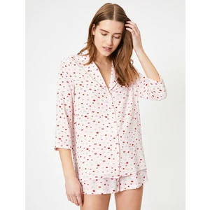 Desenli Pijama Üstü