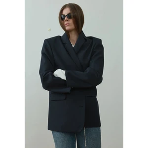 Suud Collection Lacivert Harlan Blazer Ceket