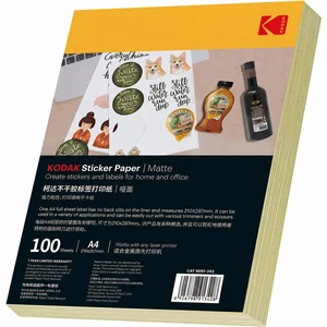 Mat Sticker Kağıdı - A4*100 Adet