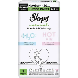 Double Soft Natural 1 Beden 40 Adet