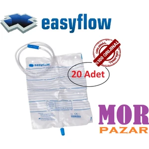 Musluklu Steril İdrar Torbası 2000 ml 20'li Paket