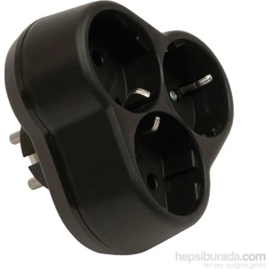 Yonca  plusTopraklı Priz - Siyah 90303316