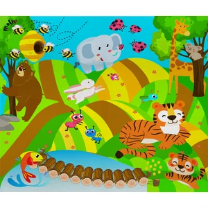 Sarp Neşeli Orman Oyun Halısı 65 x 55 cm