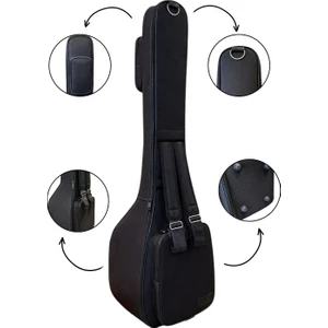 Soft Case Uzun Sap Bağlama Saz Kılıfı