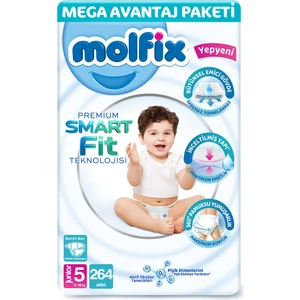 Premium Smart Fit Mega Avantaj Paketi 5 Beden Junior 264 Adet