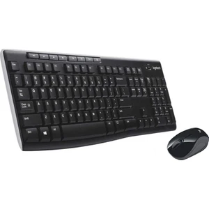 MK270 Kablosuz Ingilizce Q Klavye ve Logitech M187 Wireless Mini Mouse Seti