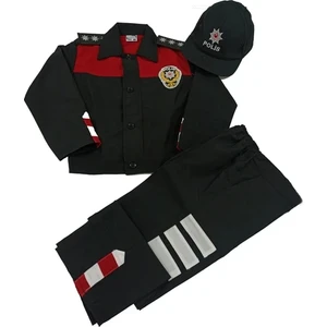 Single Sword Unisex/erkek/kız Çocuk Polis-Asker Kıyafeti Elbisesi Üniforma Takımı