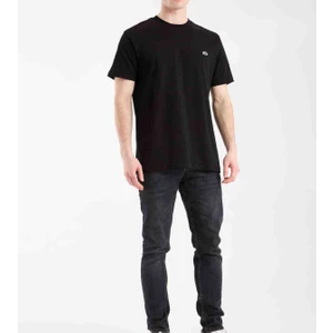 Bisiklet Yaka Regular Fit Siyah