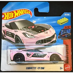 Hot Wheels Tekli Arabalar Corvette C7 Z06 JJJ73 (Nightspeed)
