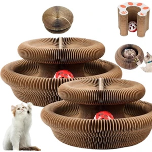 - Interaktif Karton Kedi Oyuncağı